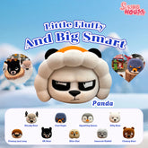 SpringHouse "SmartyFluff: FluffIQ Witty Wonders Series" blind box series official poster, showcasing the complete character lineup.