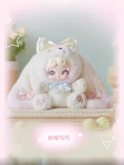 LuckyDeerNai Sweet Tea Bunny Series Plush Blind Boxes Trending Goodnight Bunny Figurines Collectible Dolls & Gifts