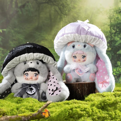 [400% Size] Nommi Plush Blind Box – Mushroom Hat Series Collectible Soft Toy, Giant Mystery Figure, Cute Stuffed Doll Gift for Fans & Display Decor