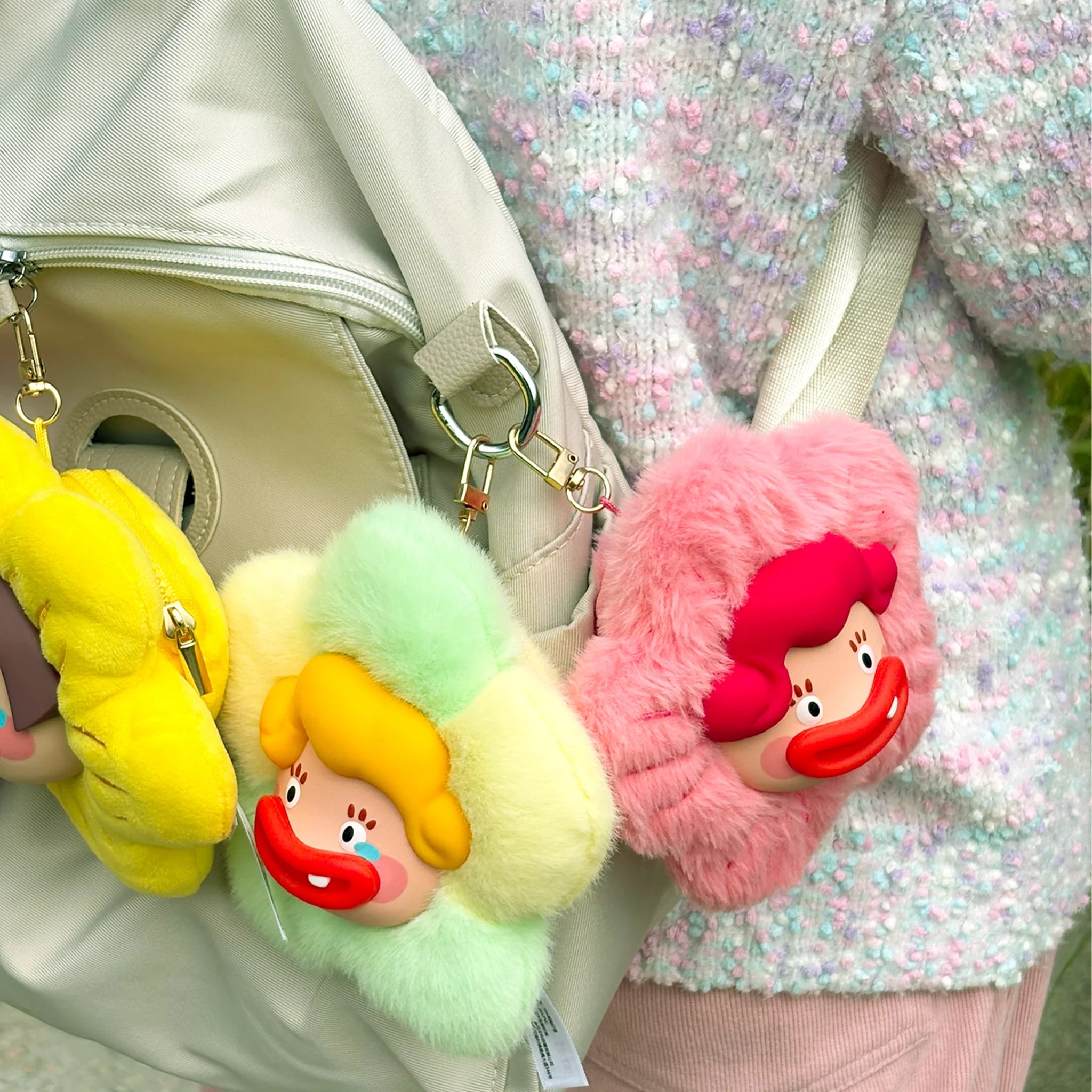 SpringHouse "Ugly-Cute Family Keychains: Dynamic Duo" series -  figure - 