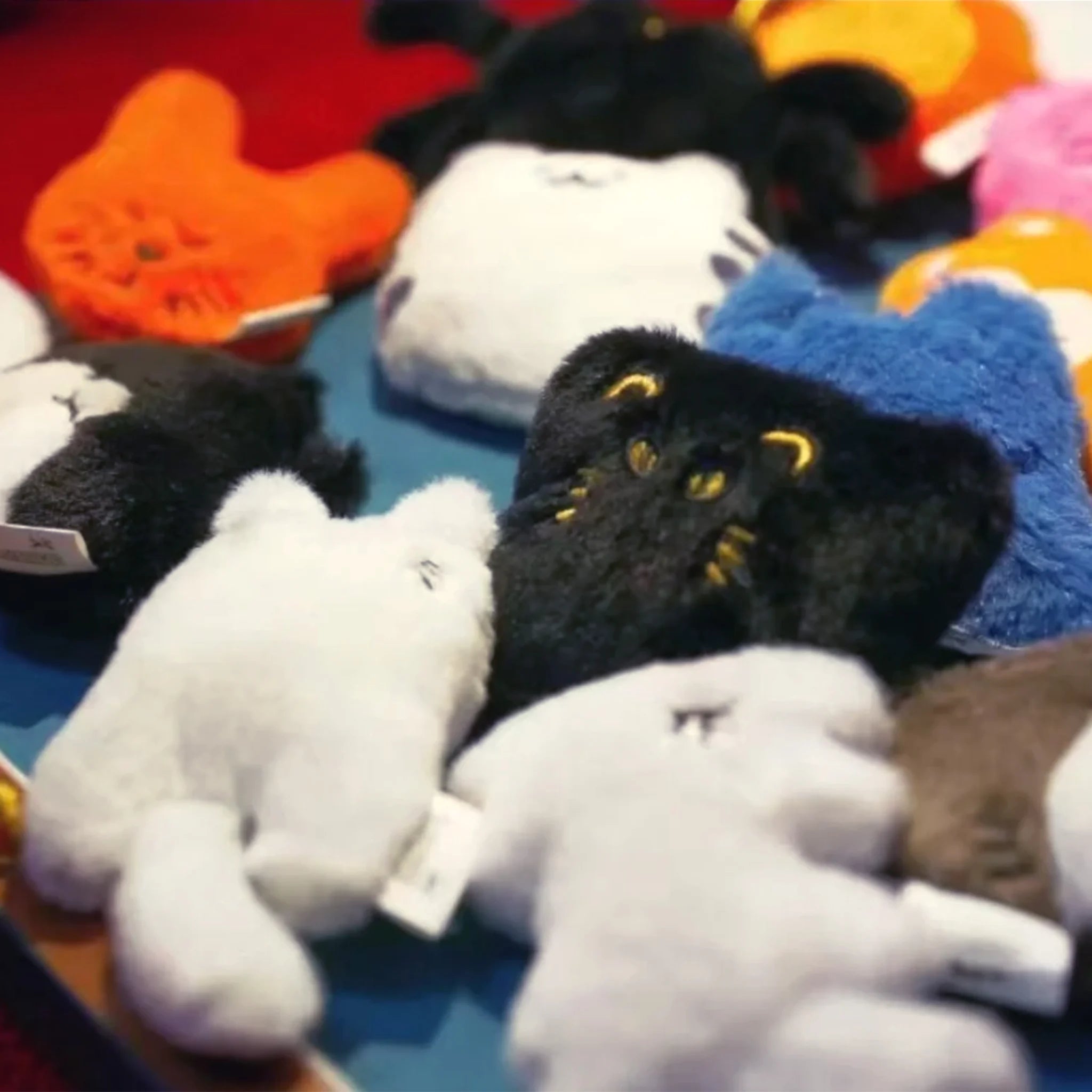 SpringHouse "Cuddle Cats Club: Purrfect Magnetic Pals Series" series art toy figures in a lifestyle display scene: 2