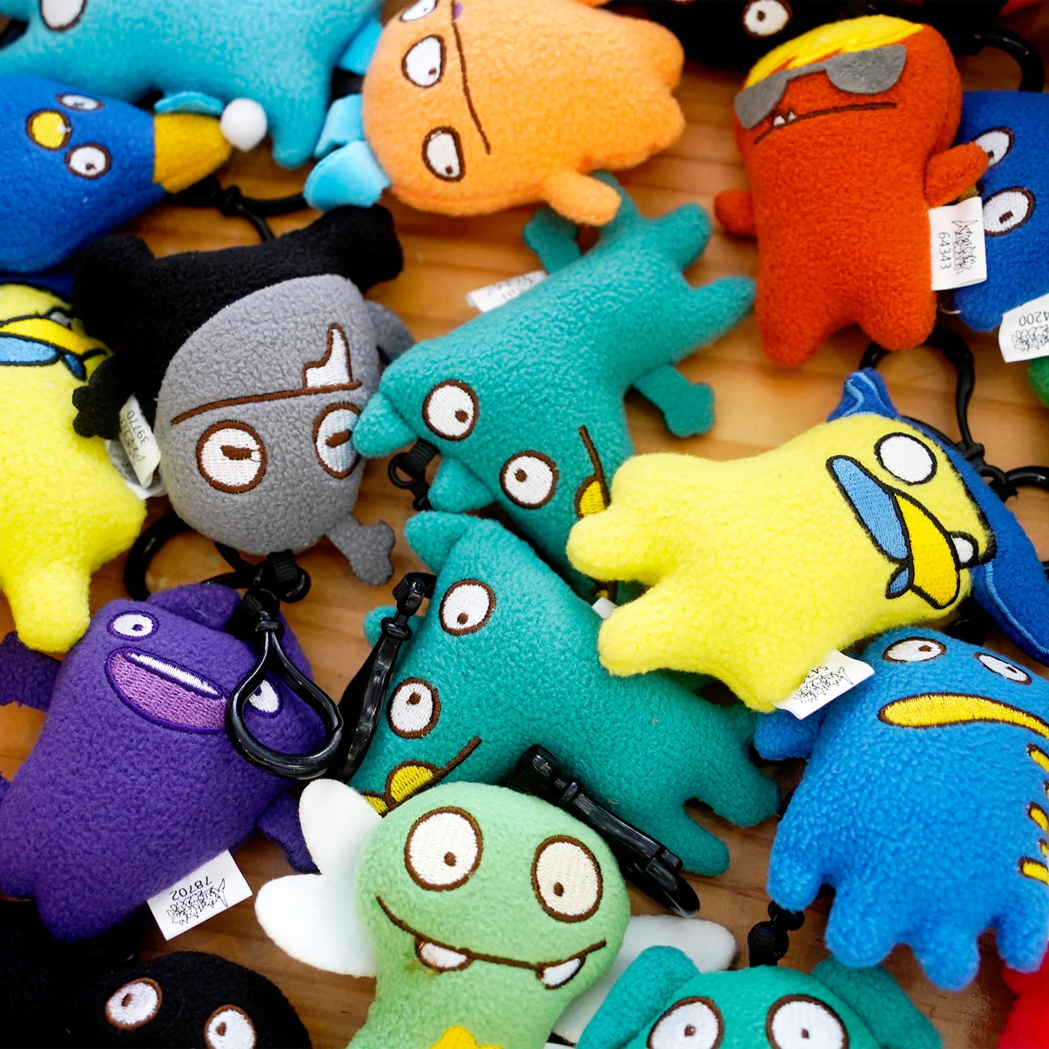 SpringHouse "MBTI Moodlings: Quirky Personality Keychain Series" series art toy figures in a lifestyle display scene: 1