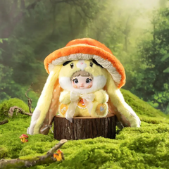 [400% Size] Nommi Plush Blind Box – Mushroom Hat Series Collectible Soft Toy, Giant Mystery Figure, Cute Stuffed Doll Gift for Fans & Display Decor