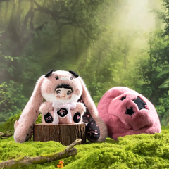 [400% Size] Nommi Plush Blind Box – Mushroom Hat Series Collectible Soft Toy, Giant Mystery Figure, Cute Stuffed Doll Gift for Fans & Display Decor